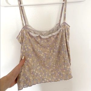 floral pacsun tank !!
